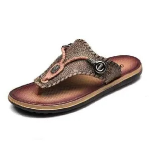 Men Clip Toe Soft Water Beach Casual Sandals