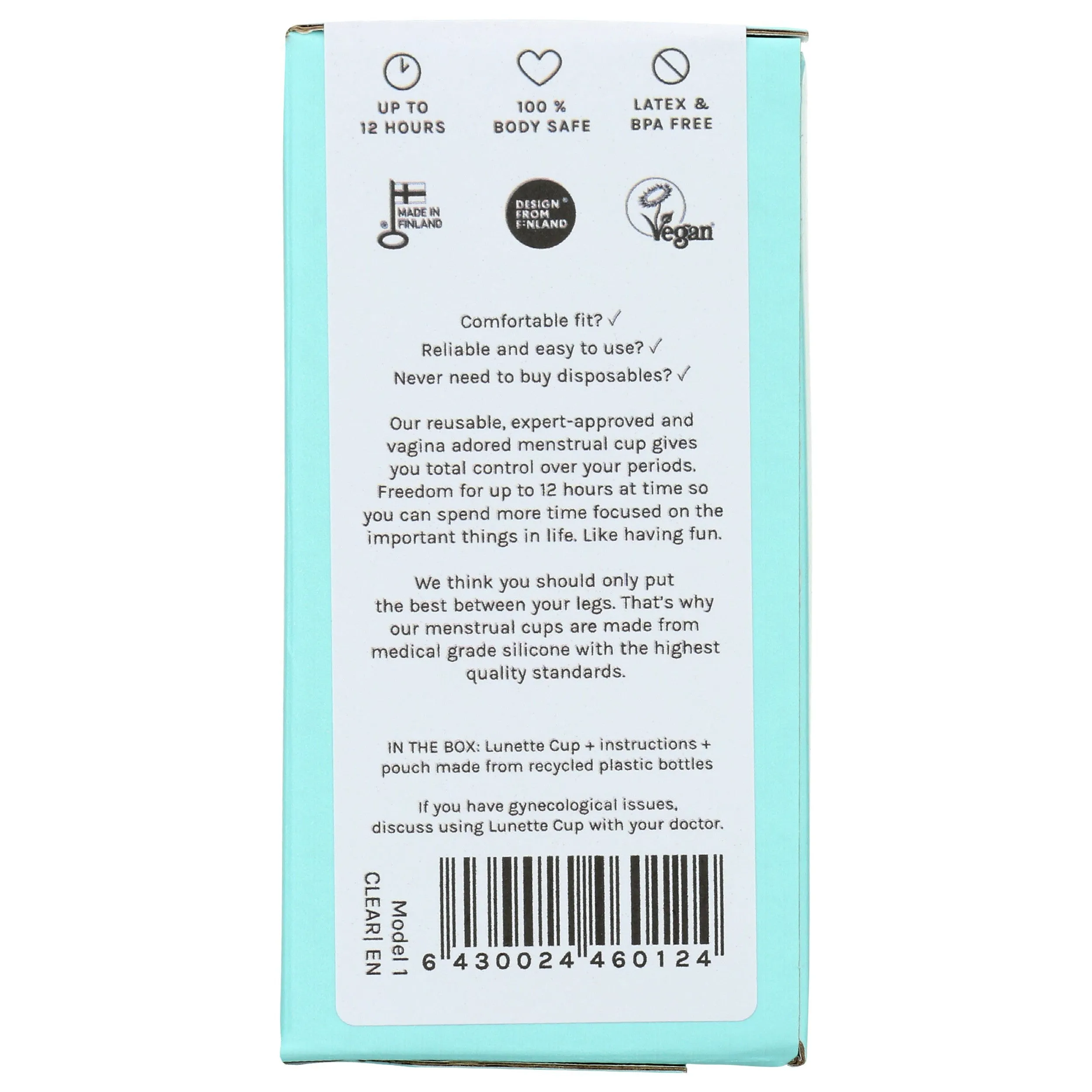 Menstrual Cup - Lunette (Reusable)