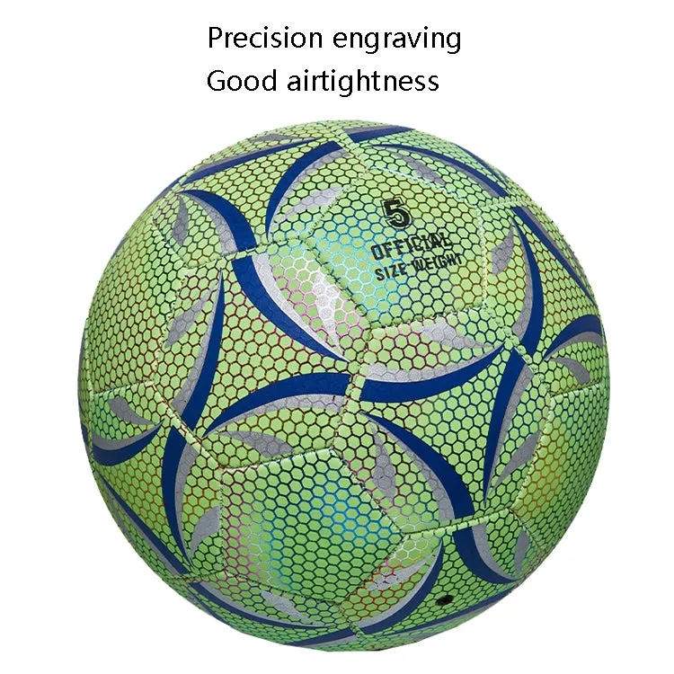 MILACHIC Night Light Competition Training Wear-Resistant PU Football(No.4 5061)