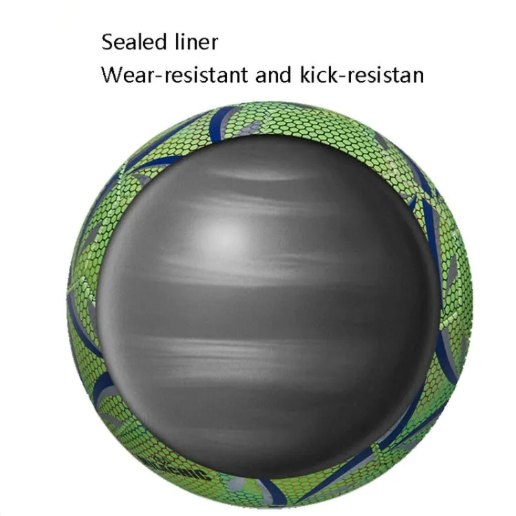 MILACHIC Night Light Competition Training Wear-Resistant PU Football(No.4 5061)