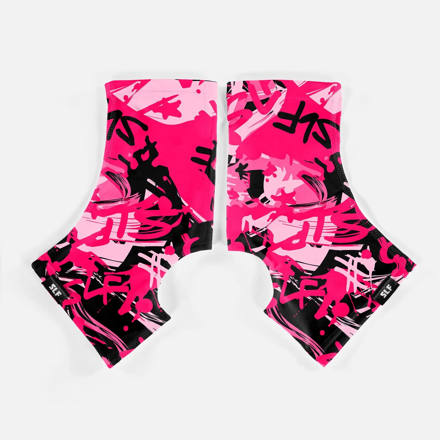 Milan Pink Spats / Cleat Covers