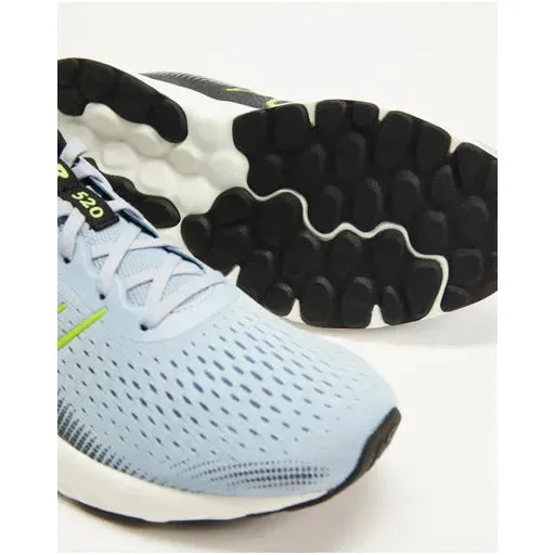 New Balance Men's 520v8 2E Wide - Grey/Black/Lime