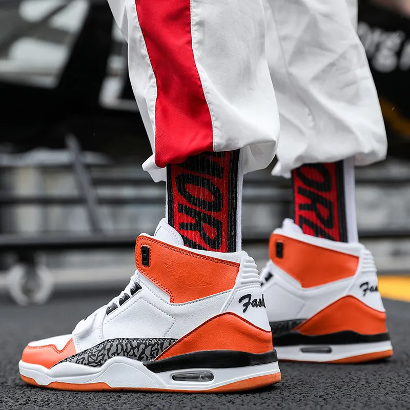 New Korean Version Joker Tide Basketball Shoes High Help
