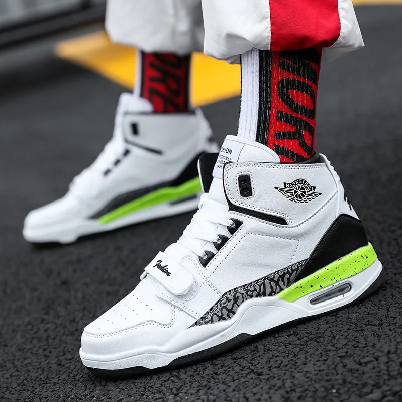 New Korean Version Joker Tide Basketball Shoes High Help