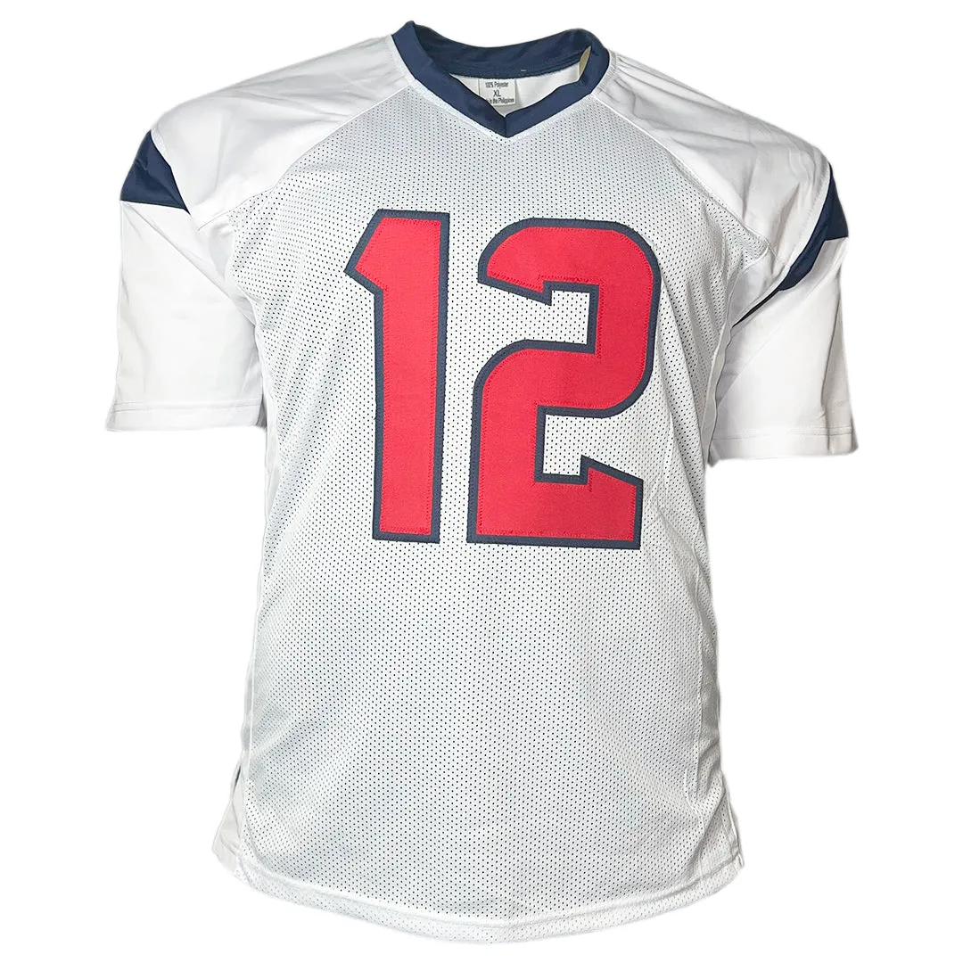 Nico Collins Signed Houston White Football Jersey (JSA)