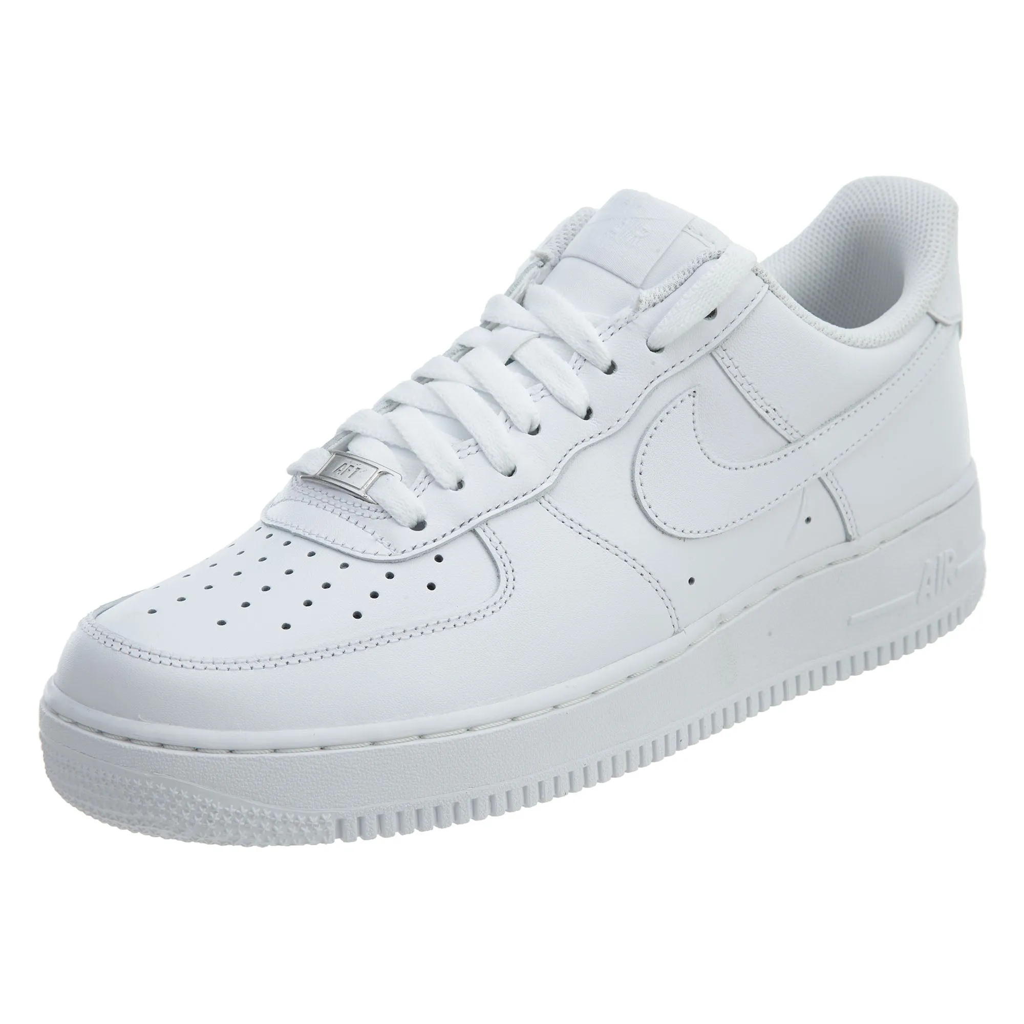 Nike Air Force 1 One Low Top All Triple White Mens Sneaker Style :315122