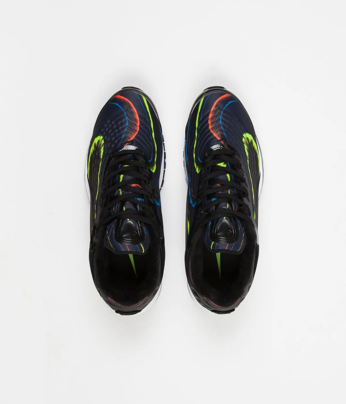 Nike Air Max Deluxe Shoes - Black / Black - Midnight Navy - Reflect Silver