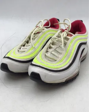 Nike Boys Air Max 97 White Green Running Athletic Shoes - Size 7Y
