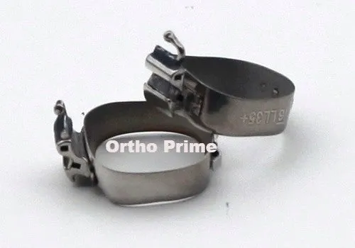 Prewelded 1st Molar Band with Double Tubes, MBT*, 0.018", Convertible, With Cleats