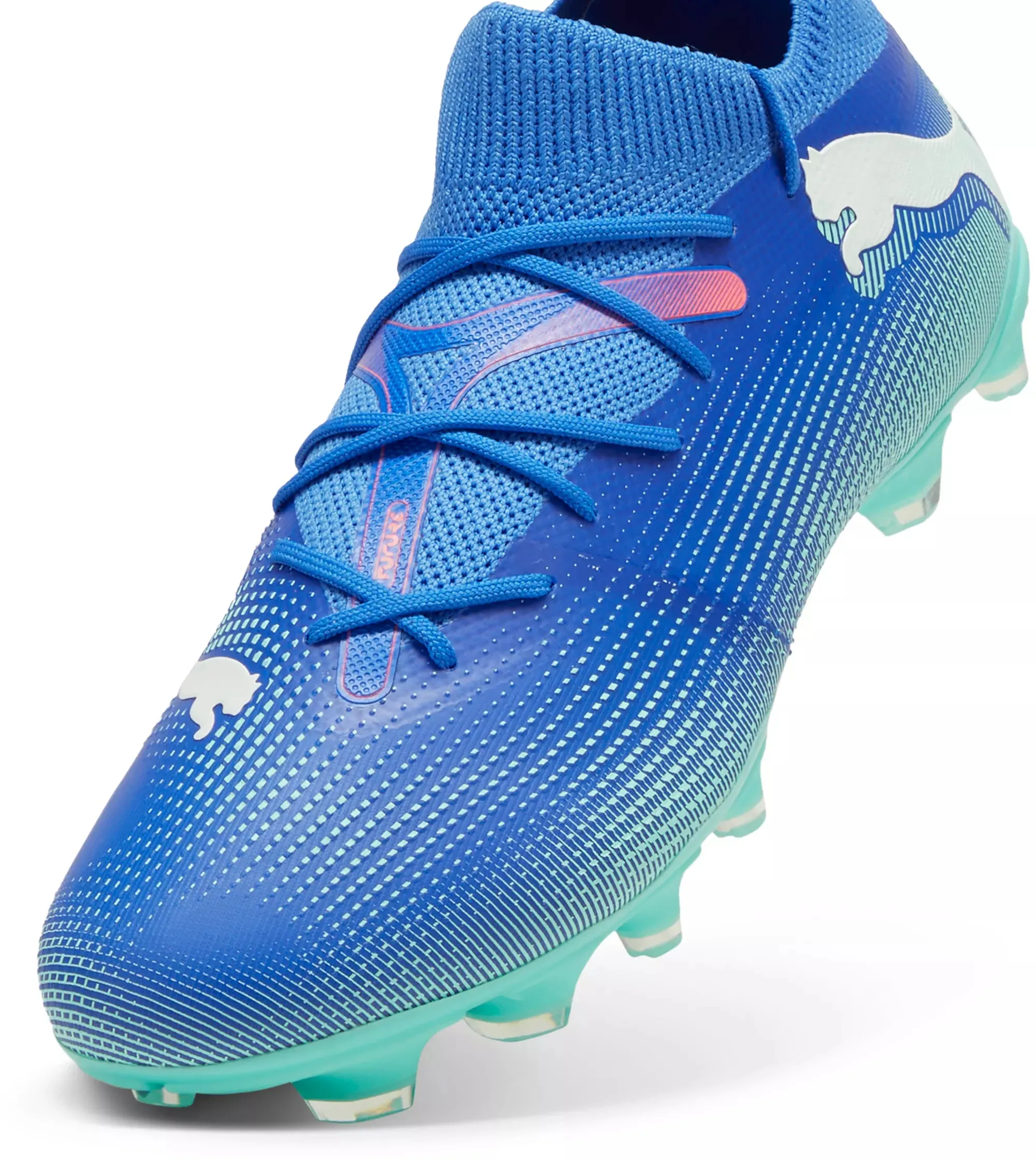 .PUMA FUTURE 7 MATCH FG/AG  Men's Football Boots - BLUEMAZING/WHITE - (107931 01) - MAZ - R2L17