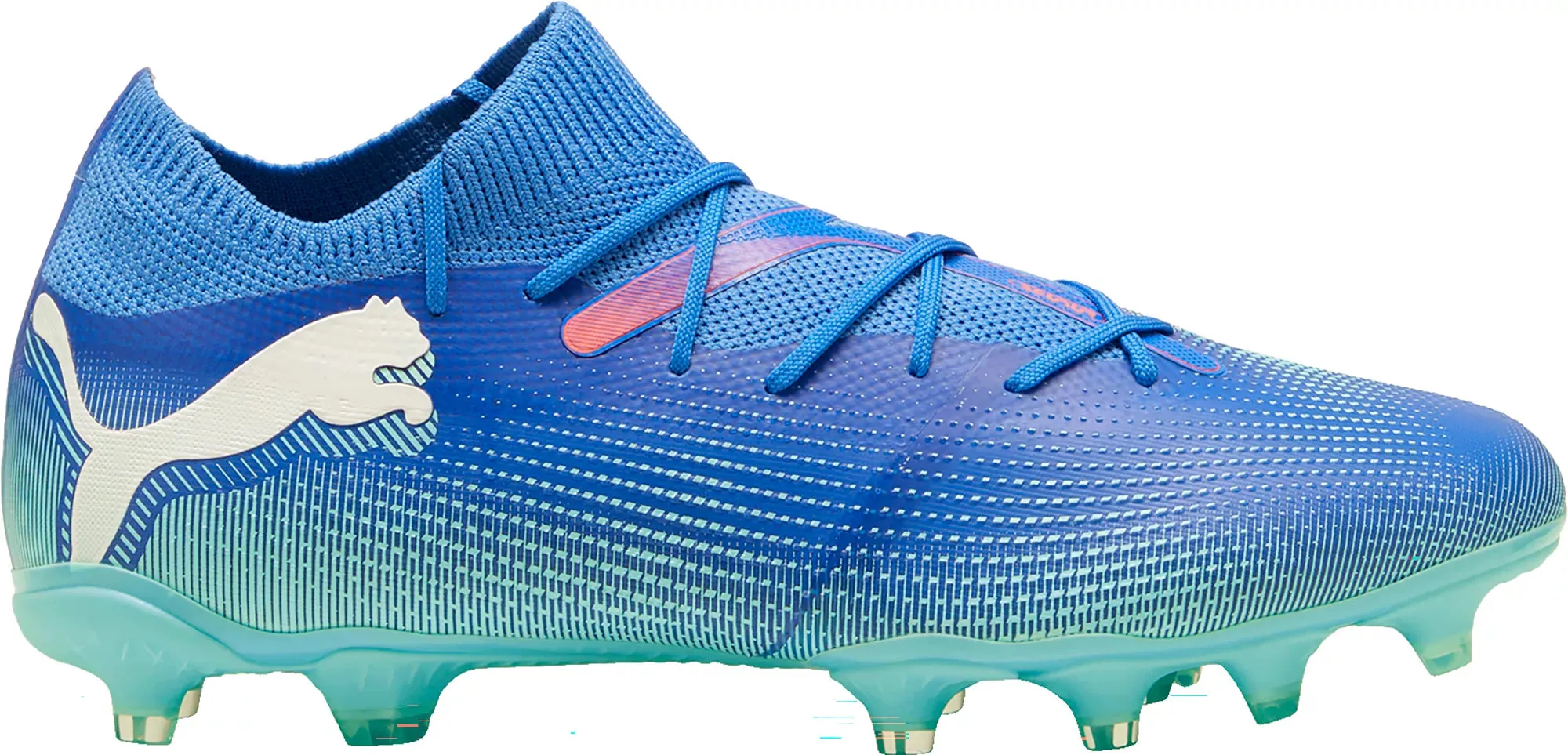.PUMA FUTURE 7 MATCH FG/AG  Men's Football Boots - BLUEMAZING/WHITE - (107931 01) - MAZ - R2L17