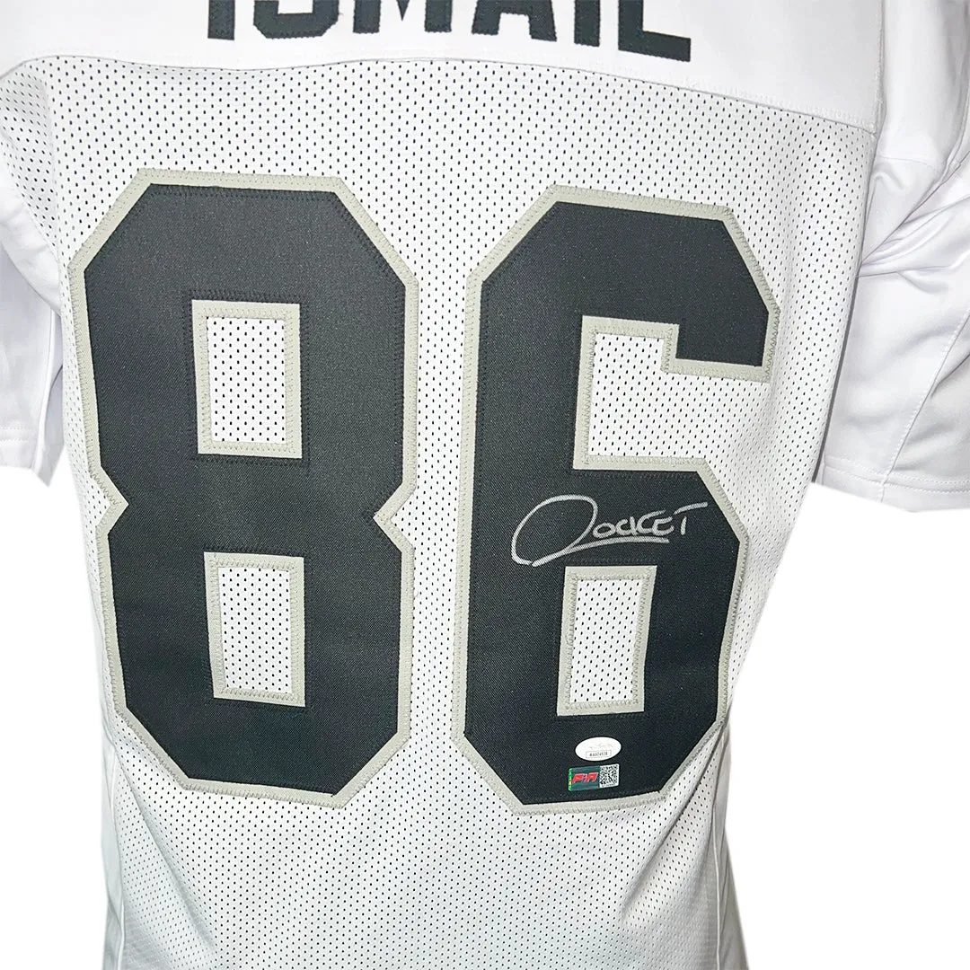 Rocket Ismail Signed Pro White Football Jersey (JSA)