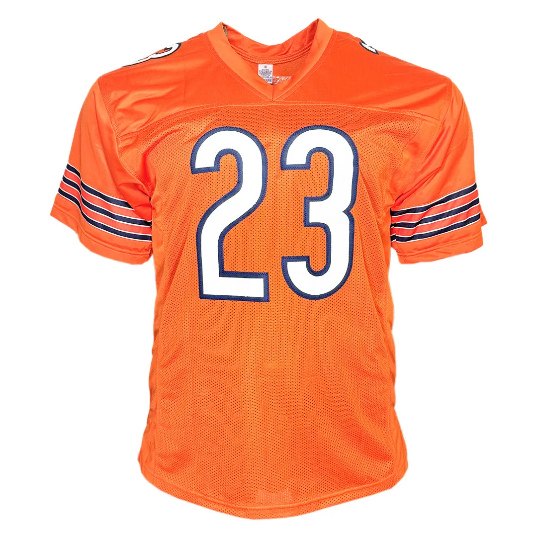 Roschon Johnson Signed Chicago Orange Football Jersey (JSA)