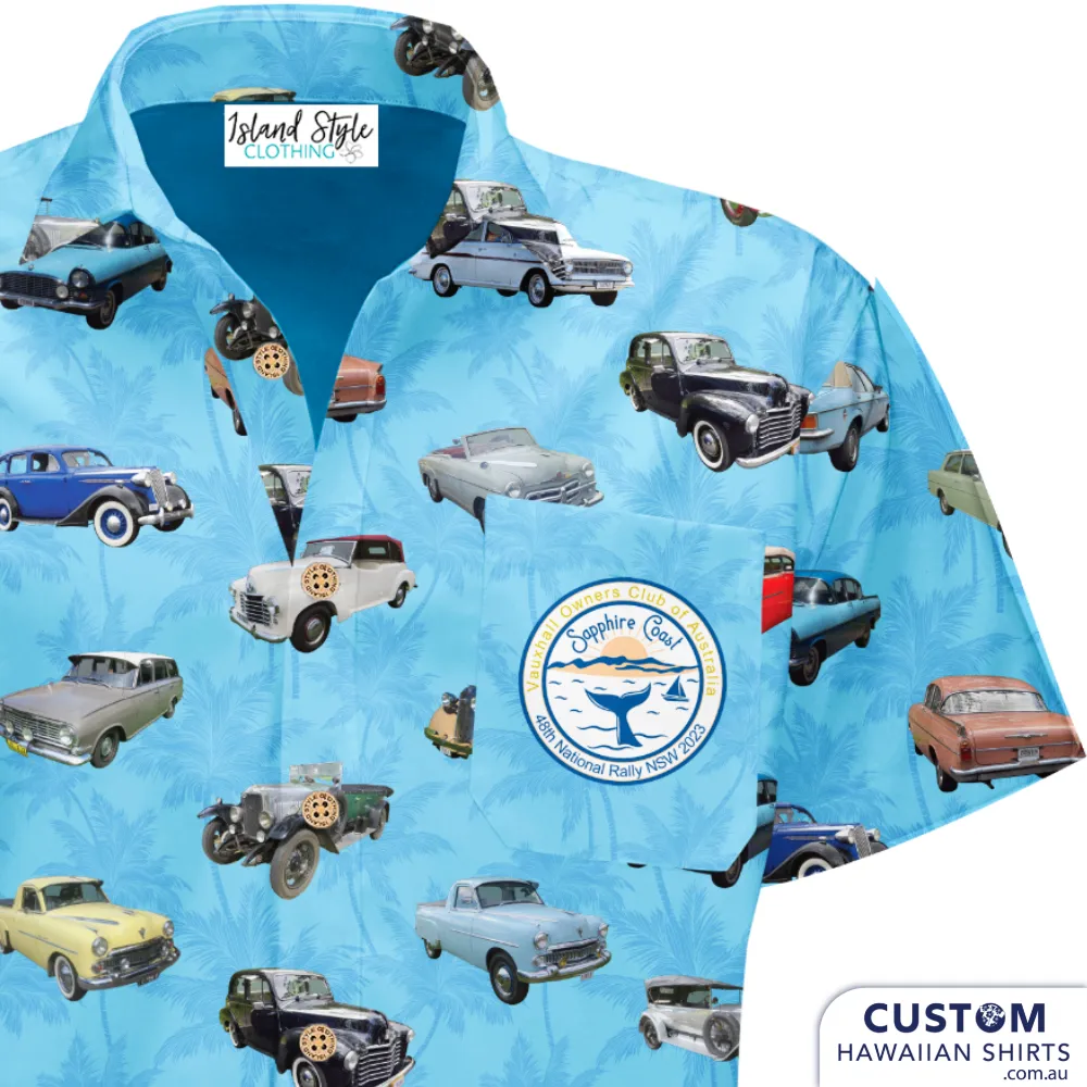Sapphire Coast Vauxhall Owners Club, NSW - 48th National Rally Custom Car Shirts