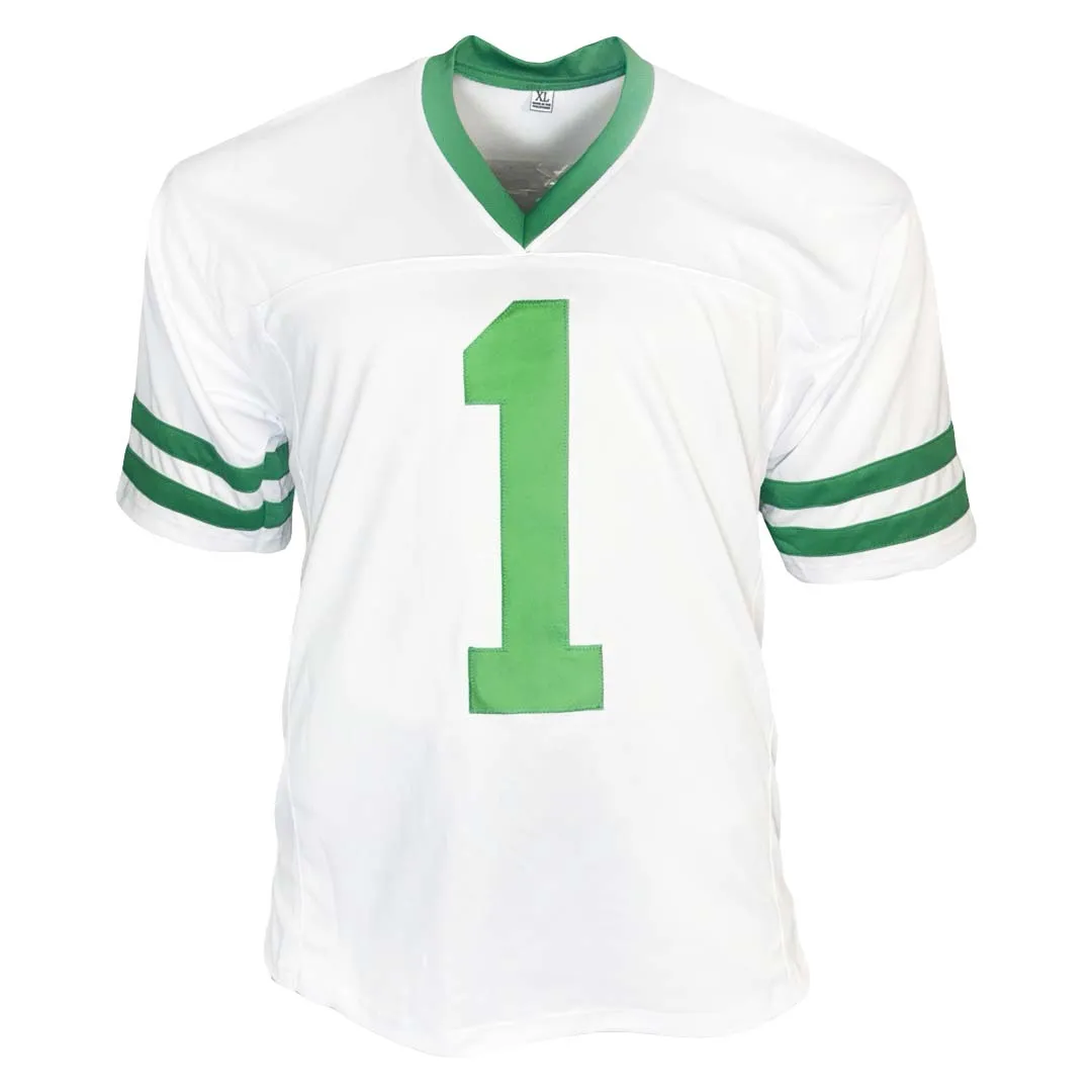 Sauce Gardner Signed New York White Football Jersey (Beckett)