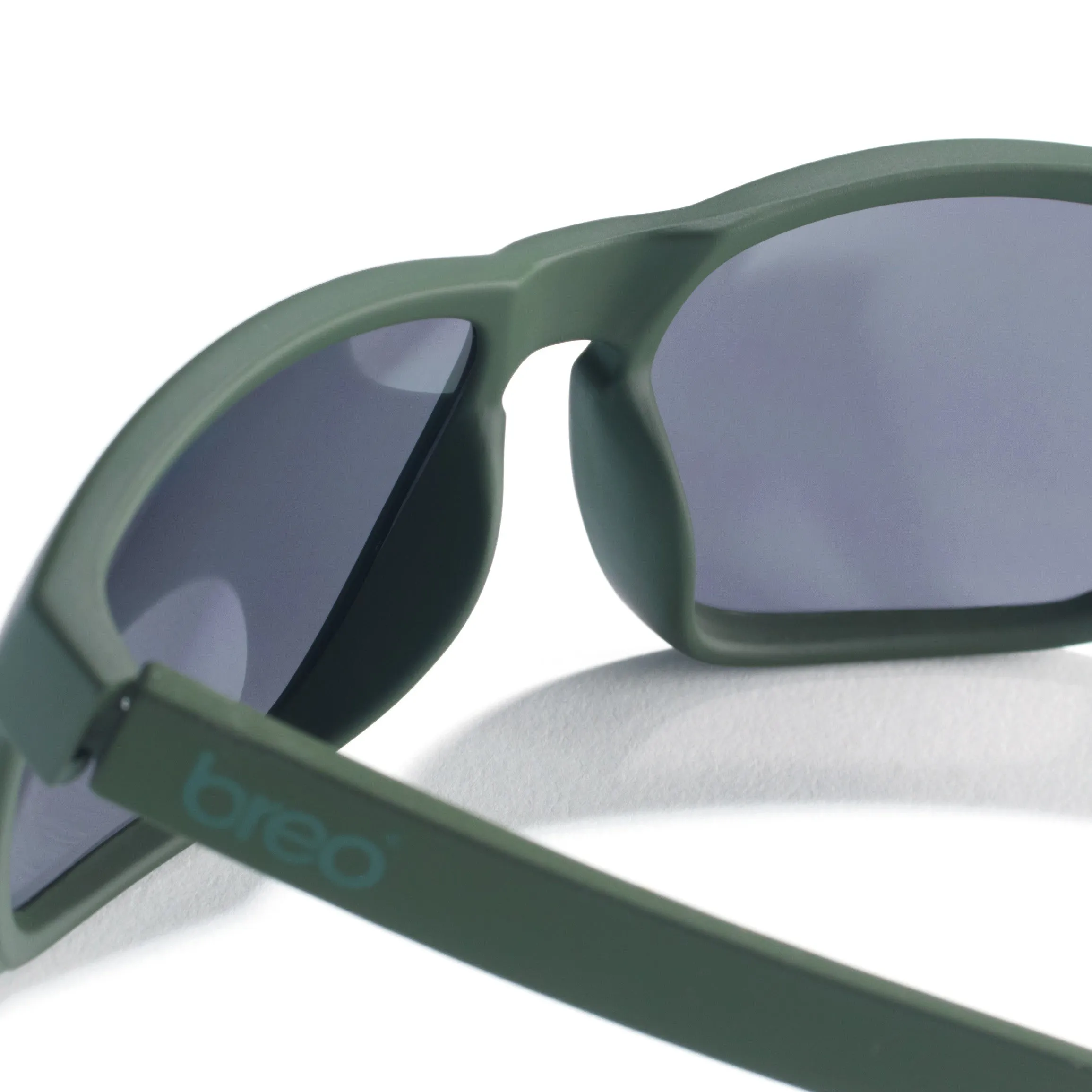 Scope Green Sunglasses with Mirror Lens