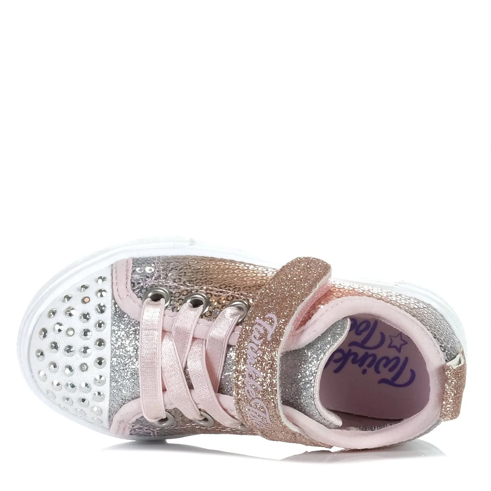 Skechers Twinkle Sparks - Sequin Flash 314776N Light Pink/Multi