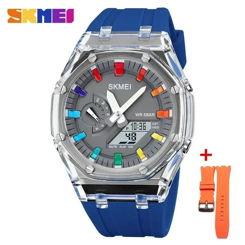 SKMEI Men's Digital Sports Watch: Ultimate Multifunctional Timepiece for Active Lifestyles