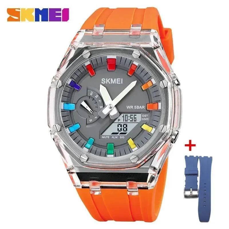 SKMEI Men's Digital Sports Watch: Ultimate Multifunctional Timepiece for Active Lifestyles