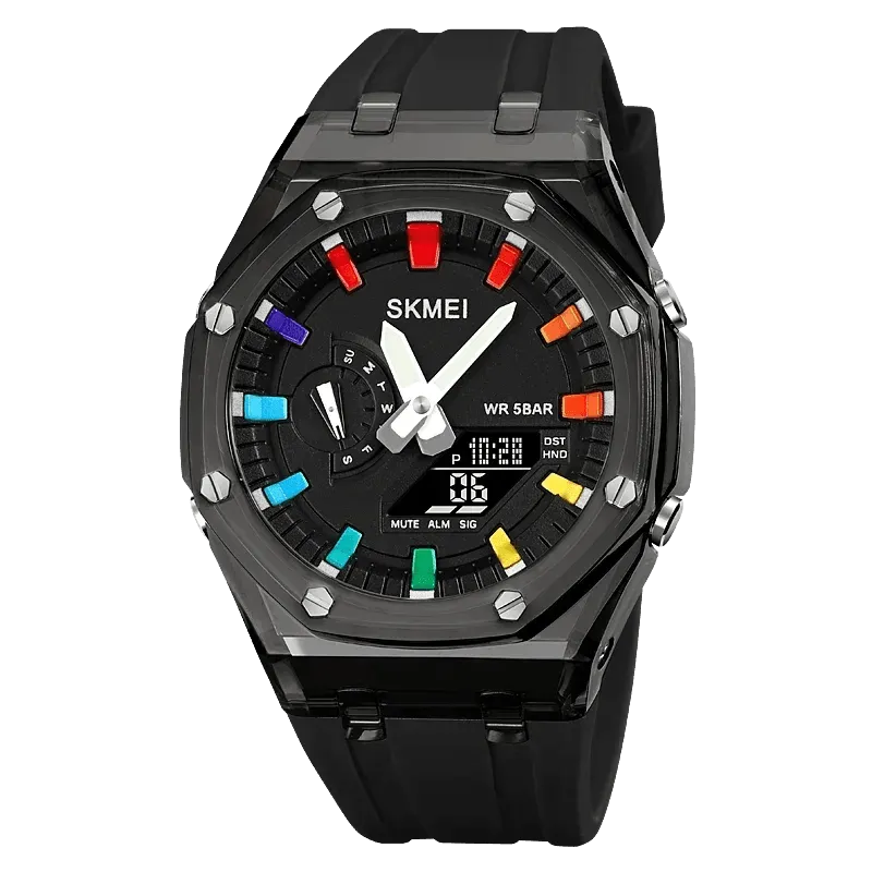 SKMEI Men's Digital Sports Watch: Ultimate Multifunctional Timepiece for Active Lifestyles