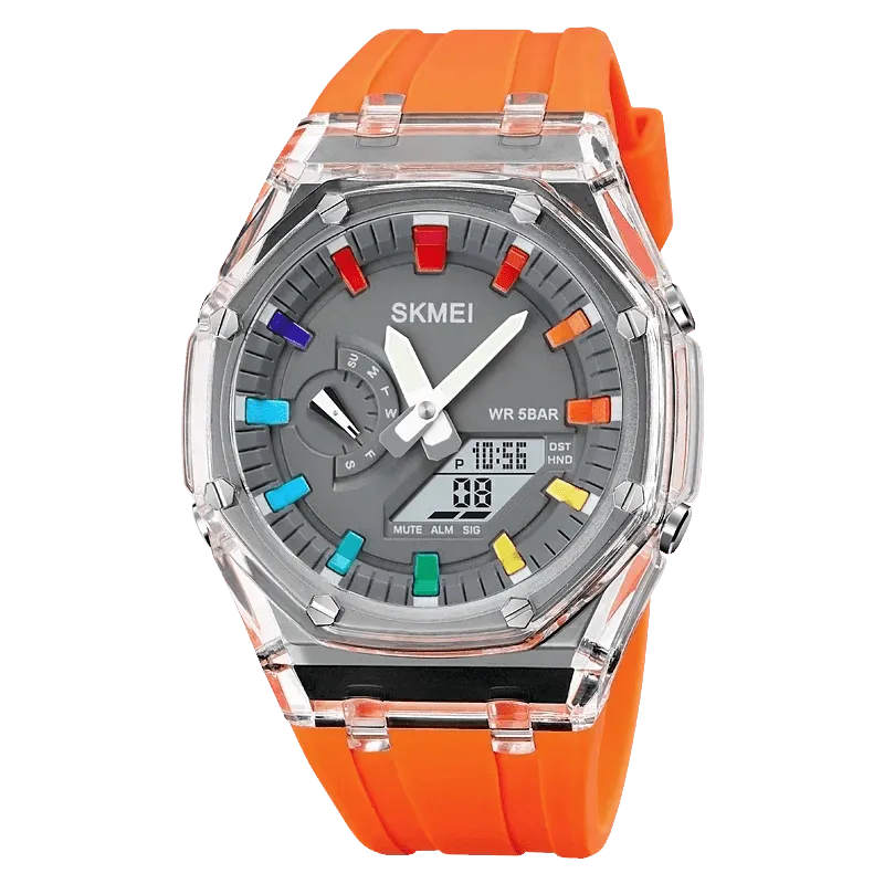 SKMEI Men's Digital Sports Watch: Ultimate Multifunctional Timepiece for Active Lifestyles