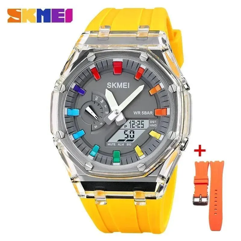 SKMEI Men's Digital Sports Watch: Ultimate Multifunctional Timepiece for Active Lifestyles