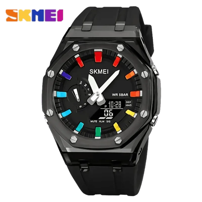 SKMEI Men's Digital Sports Watch: Ultimate Multifunctional Timepiece for Active Lifestyles