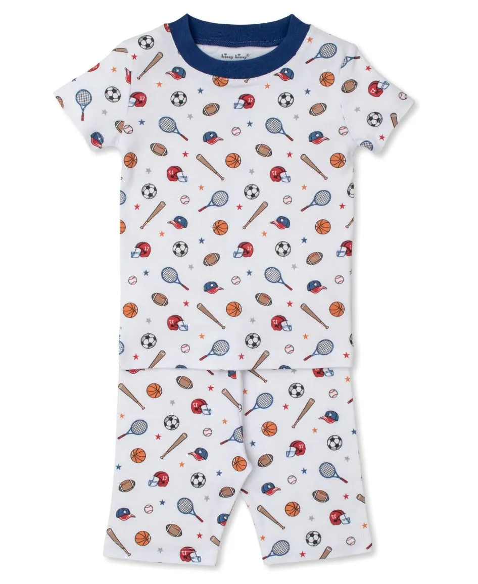 Sports Equipment Pajamas Set