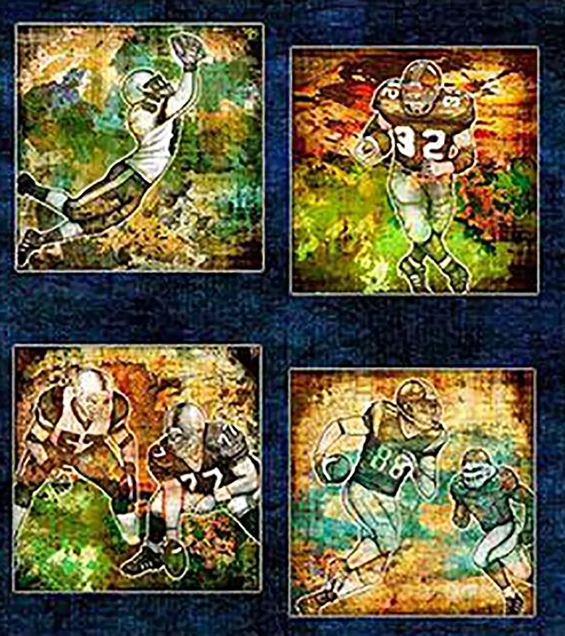 Sports Fabric, Football Fabric, Gridiron, Panel 5669