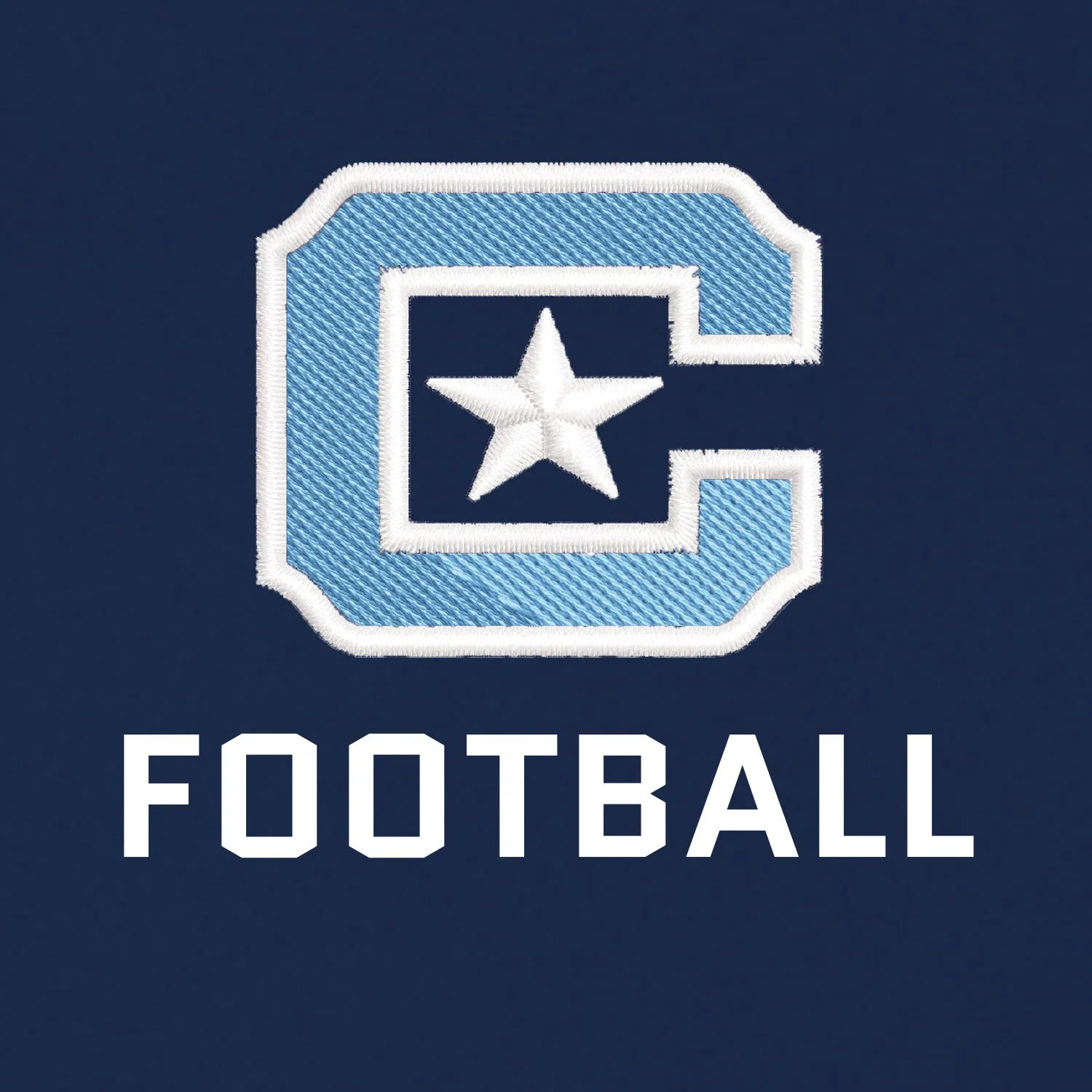 The Citadel C, Sports - Football, Tricot Track Embroidery Jacket