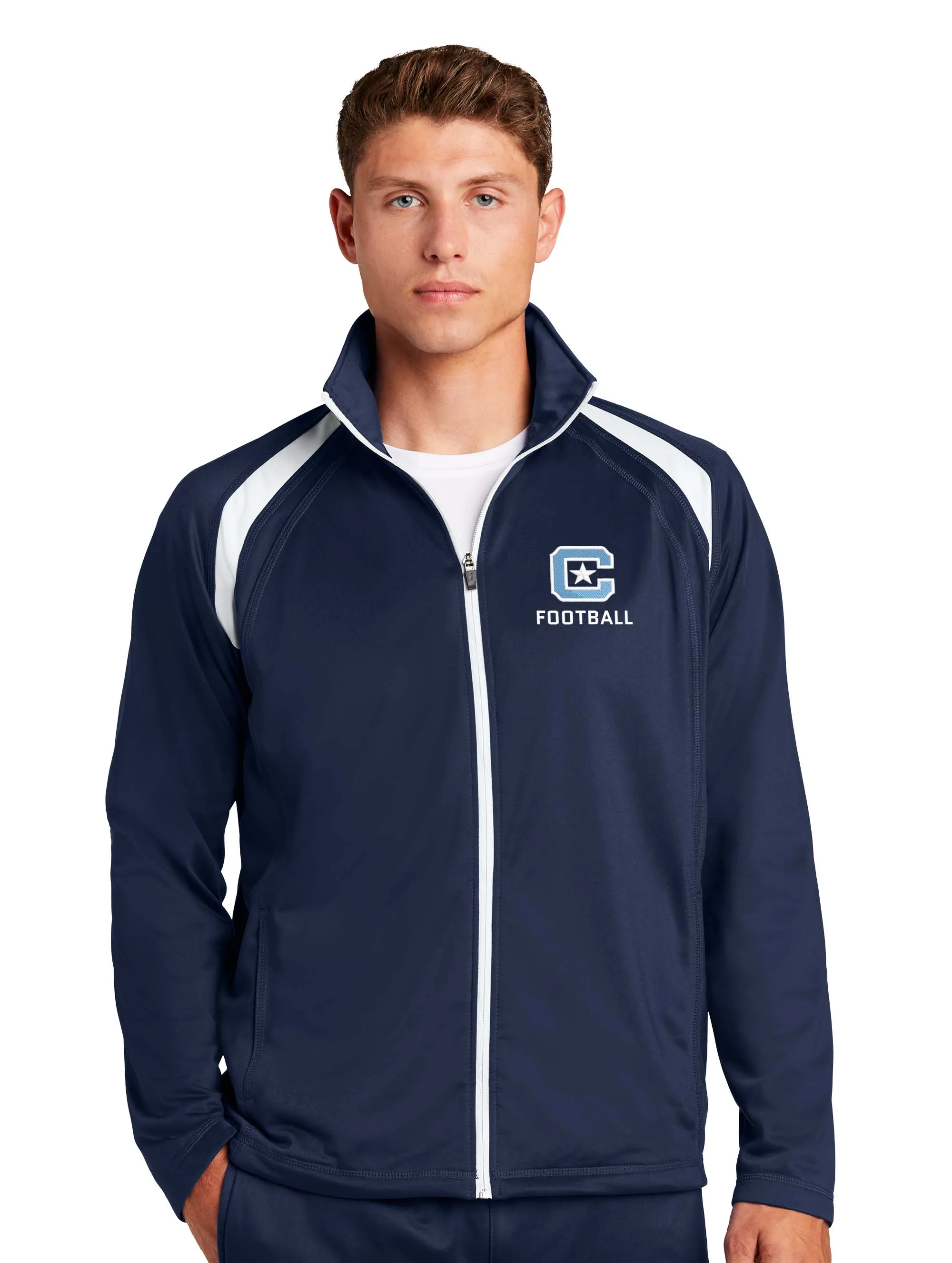 The Citadel C, Sports - Football, Tricot Track Embroidery Jacket