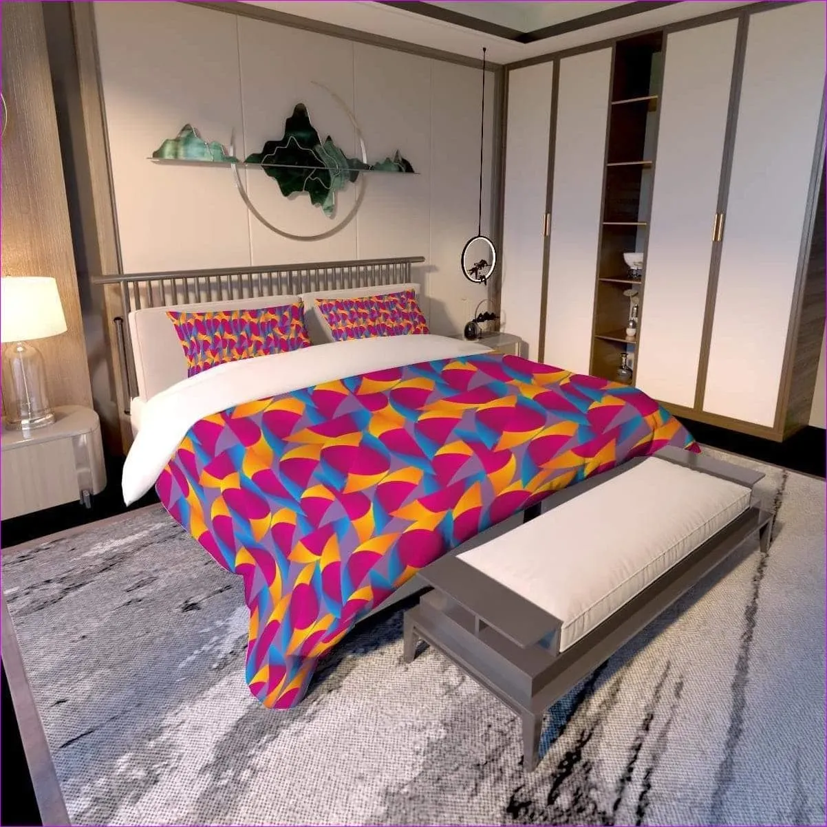 Vibrant Thang Quilt & Pillow Case Set