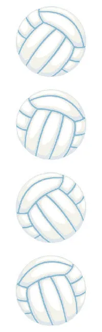 Volleyball Stickers