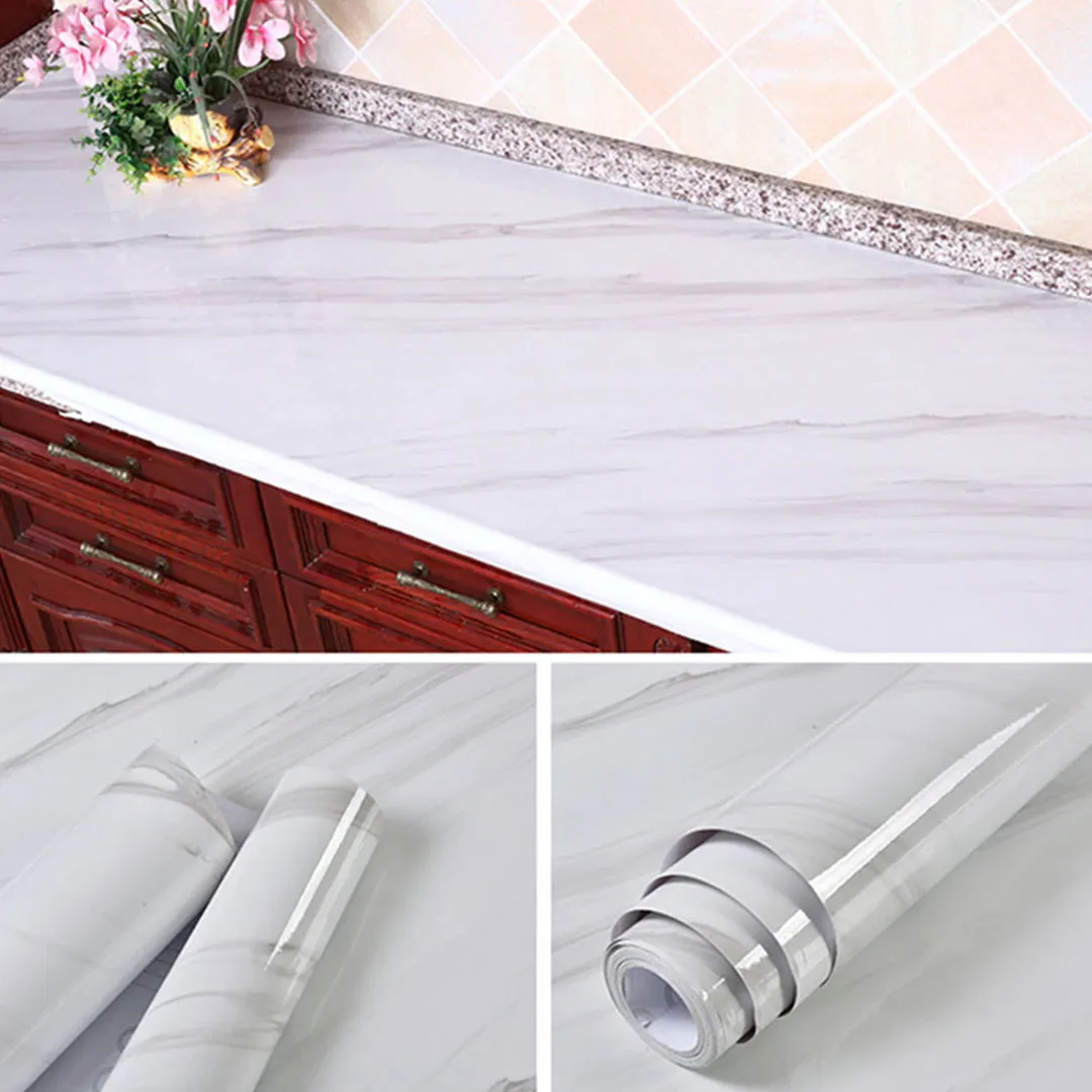 Waterproof Marble Pattern Stickers Sheets
