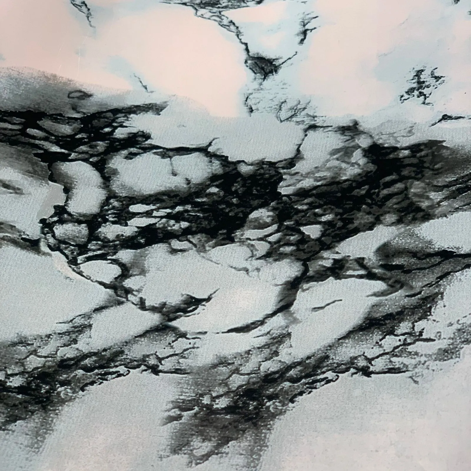 Waterproof Marble Pattern Stickers Sheets