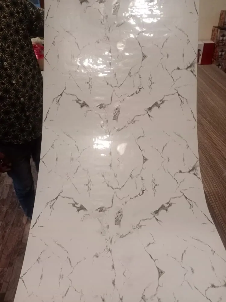 Waterproof Marble Pattern Stickers Sheets