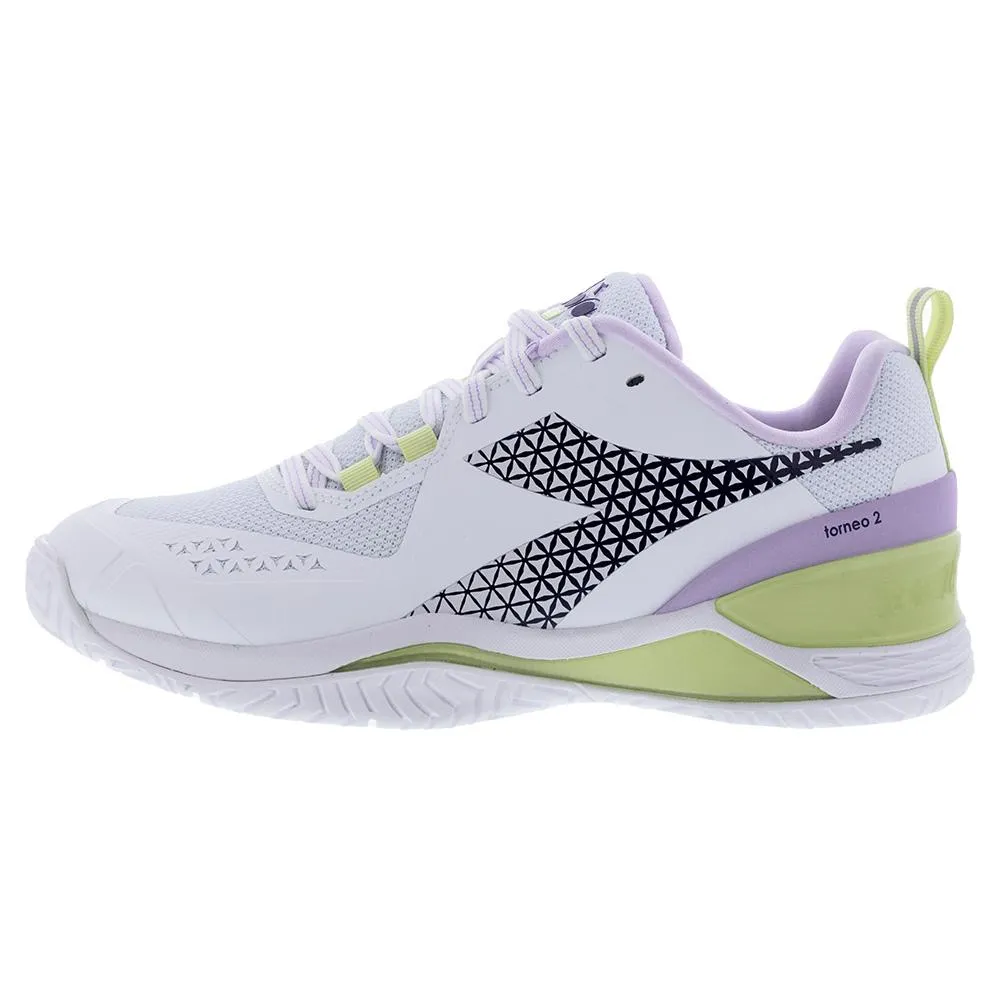 Women`s Blushield Torneo 2 AG Tennis Shoes White