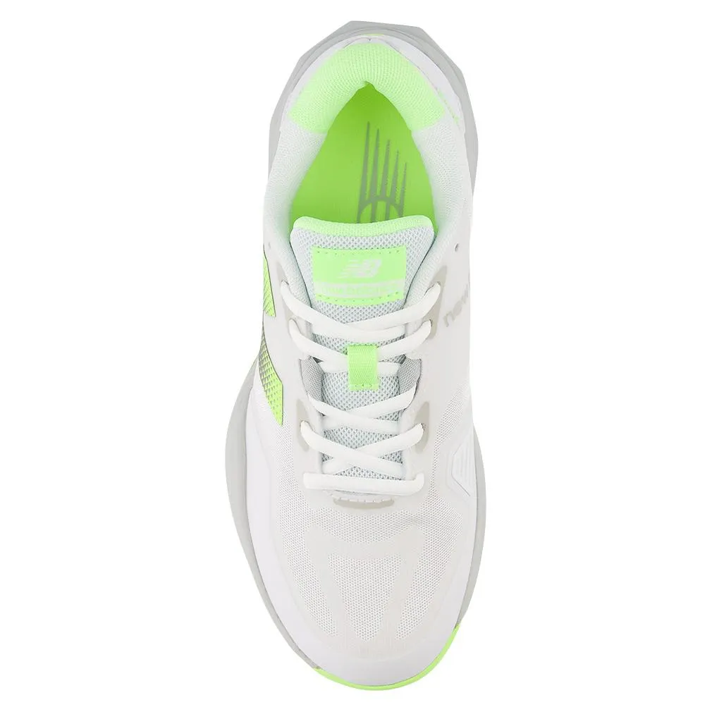 Women's FuelCell 796v4 D Width Tennis Shoes White and Bleached Lime