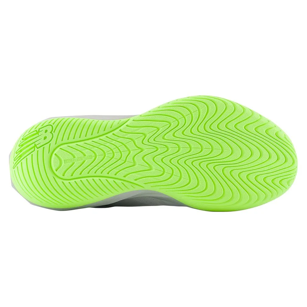 Women's FuelCell 796v4 D Width Tennis Shoes White and Bleached Lime