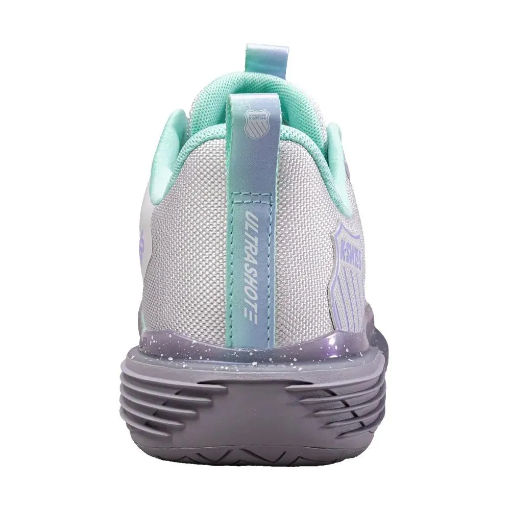 Women`s Ultrashot 3 Tennis Shoes Nimbus Cloud and Lilac Gray